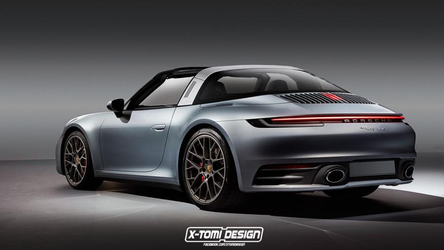 Porsche 911 Targa 4S by X-Tomi Design '2018